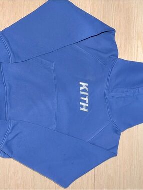 Kith Royal Blue Sweatshirt with Branded Care Tag